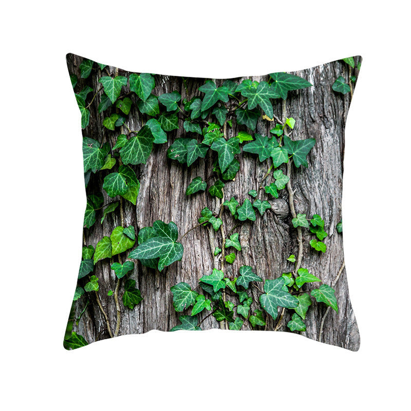 Tropical Plants Pillowcase Decor PearlNestDecor.com