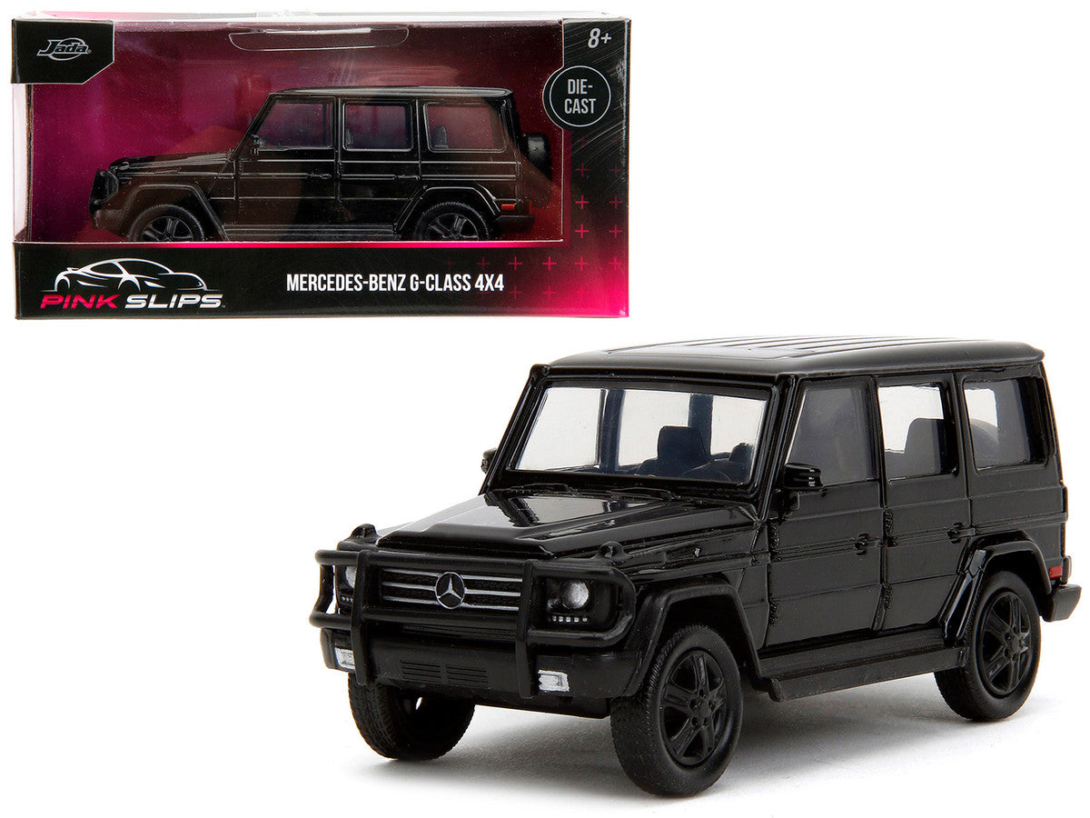 Mercedes-Benz G-Class 4x4 Black "Pink Slips" Series 1/32 Diecast Model Car by Jada LuxuryLifeWay Online Store
