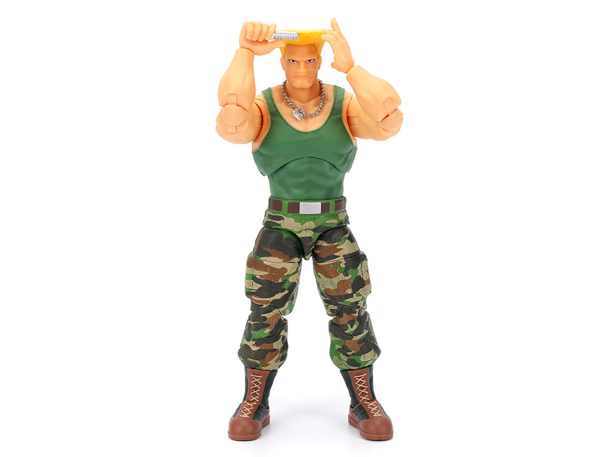 Guile 6" Moveable Figure with Accessories and Alternate Head and Hands "Ultra Street Fighter II: The Final Challengers" (2017) Video Game Model by Jada LuxuryLifeWay Online Store