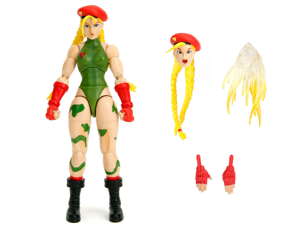 Cammy 6" Moveable Figure with Accessories and Alternate Head and Hands "Ultra Street Fighter II: The Final Challengers" (2017) Video Game Model by Jada LuxuryLifeWay Online Store