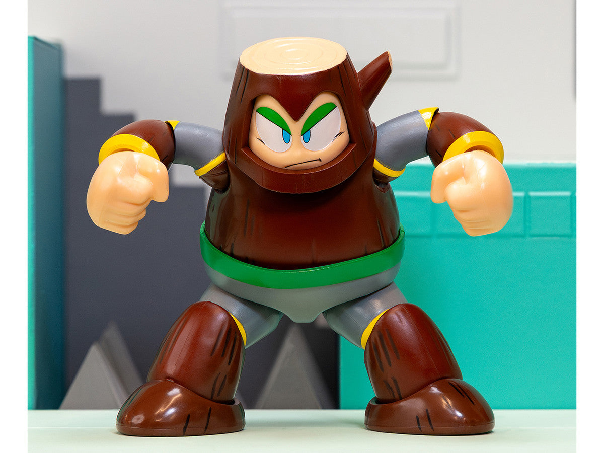 Wood Man 5" Moveable Figure (Deluxe Version) with Accessories and Alternate Head and Hands "Mega Man" (1987) Video Game Model by Jada LuxuryLifeWay Online Store