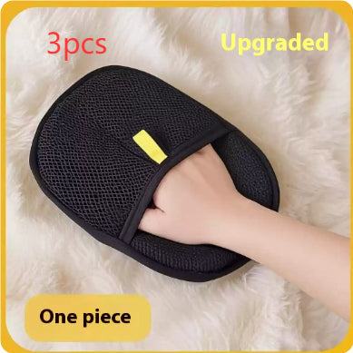 Pet Hair Remover Mitt Pet Hair Remover Gloves Deshedding Brush Glove For Dog Cat Rabbit With Long Short Curly Hair Pets Fashion
