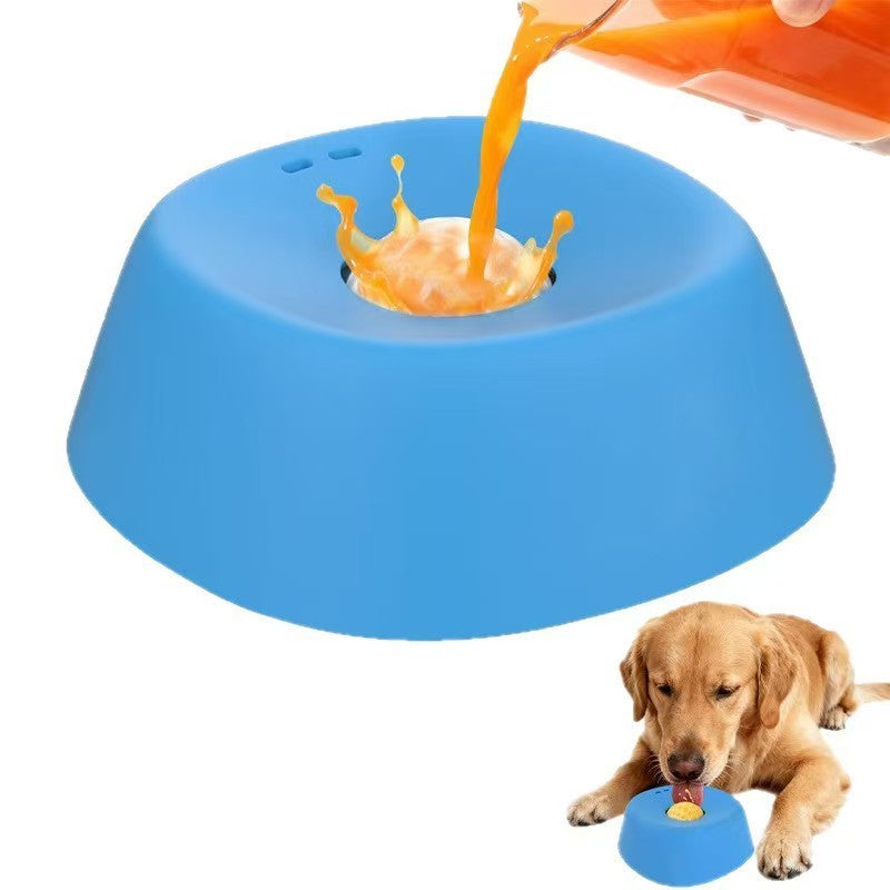 Pet Liquid Non-Slip Bone Broth Dog Licking Bowl Pets Fashion