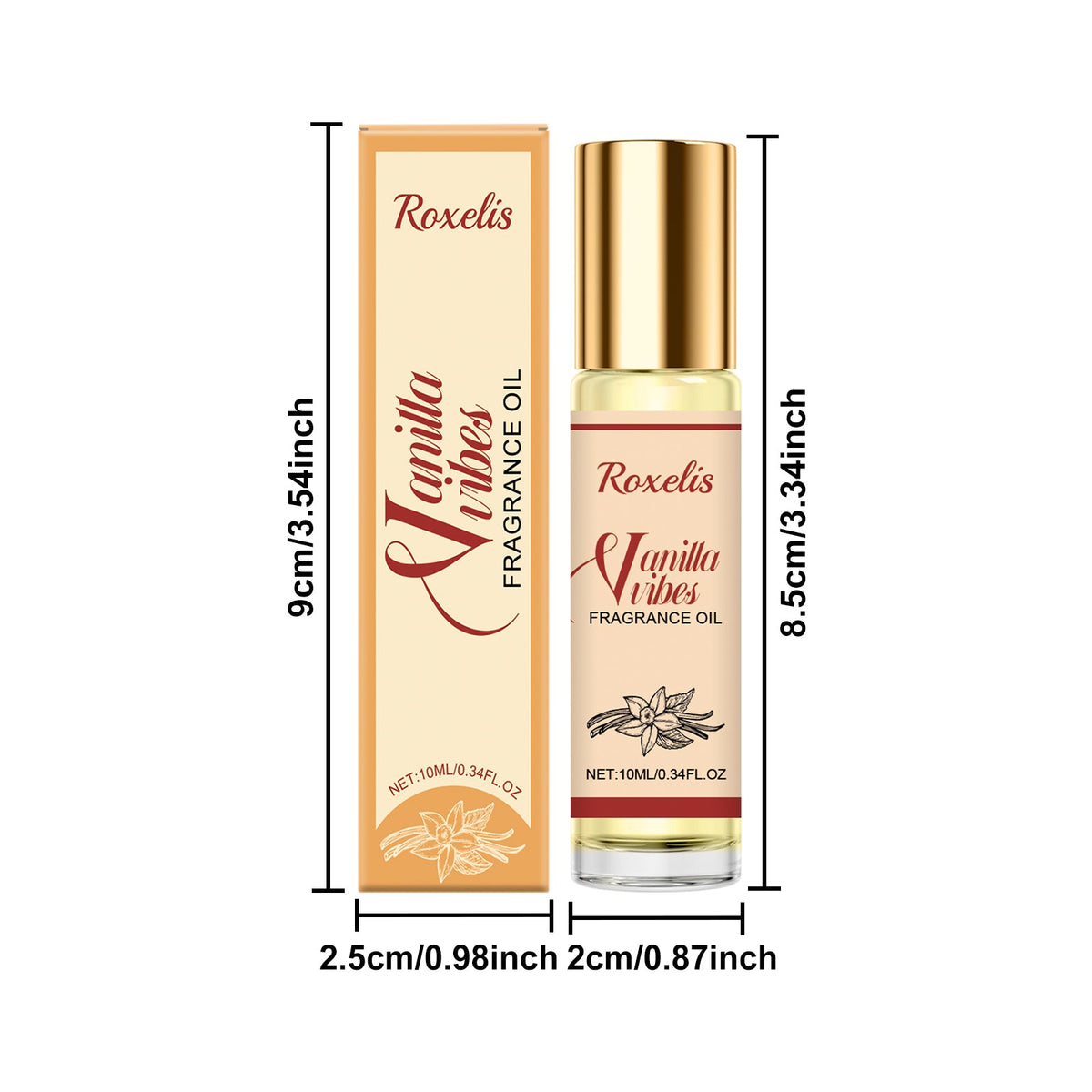 Small Group Fragrance  Lasting, Natural Fresh, Elegant, Charming, Elegant, Elegant, Elegant, Ball Perfume, Ball Perfume  Vanilla  10ml, 1Box Tri Light Beauty