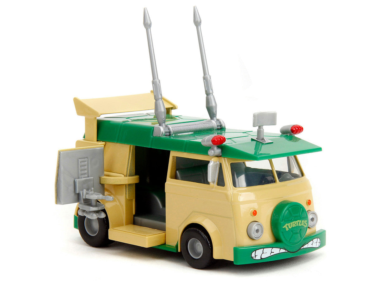 Party Wagon Green and Beige "Teenage Mutant Ninja Turtles" "Hollywood Rides" Series Diecast Model Car by Jada LuxuryLifeWay Online Store
