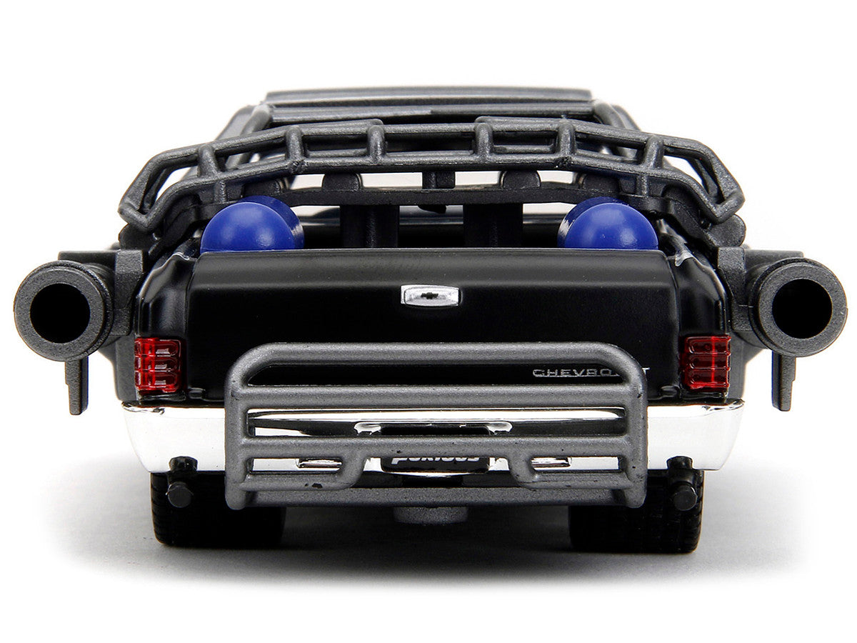 1967 Chevrolet El Camino with Cannons Matt Black "Fast X" (2023) Movie "Fast & Furious" Series 1/32 Diecast Model Car by Jada LuxuryLifeWay Online Store