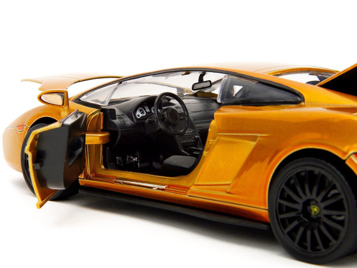 Lamborghini Gallardo Gold Metallic "Fast X" (2023) Movie "Fast & Furious" Series 1/24 Diecast Model Car by Jada LuxuryLifeWay Online Store