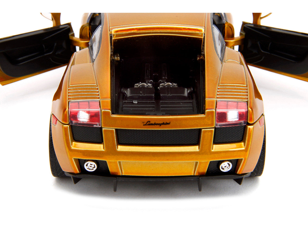 Lamborghini Gallardo Gold Metallic "Fast X" (2023) Movie "Fast & Furious" Series 1/24 Diecast Model Car by Jada LuxuryLifeWay Online Store