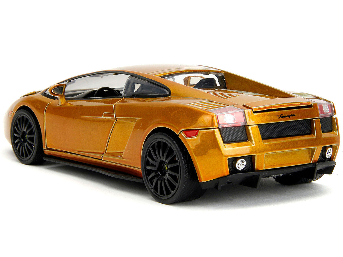 Lamborghini Gallardo Gold Metallic "Fast X" (2023) Movie "Fast & Furious" Series 1/24 Diecast Model Car by Jada LuxuryLifeWay Online Store