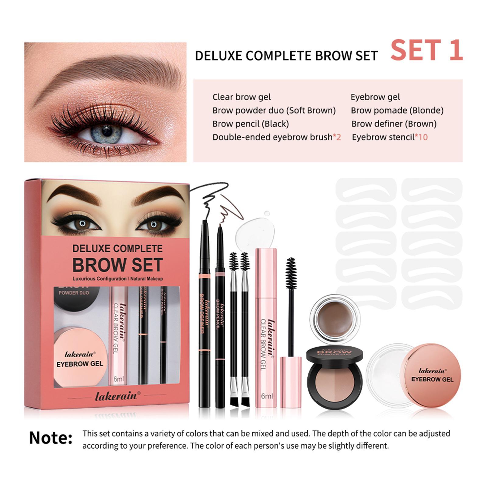 Full Set Of Stereo Powder Brow Cream Eyebrow Gel Suit LuxuryLifeWay Online Store