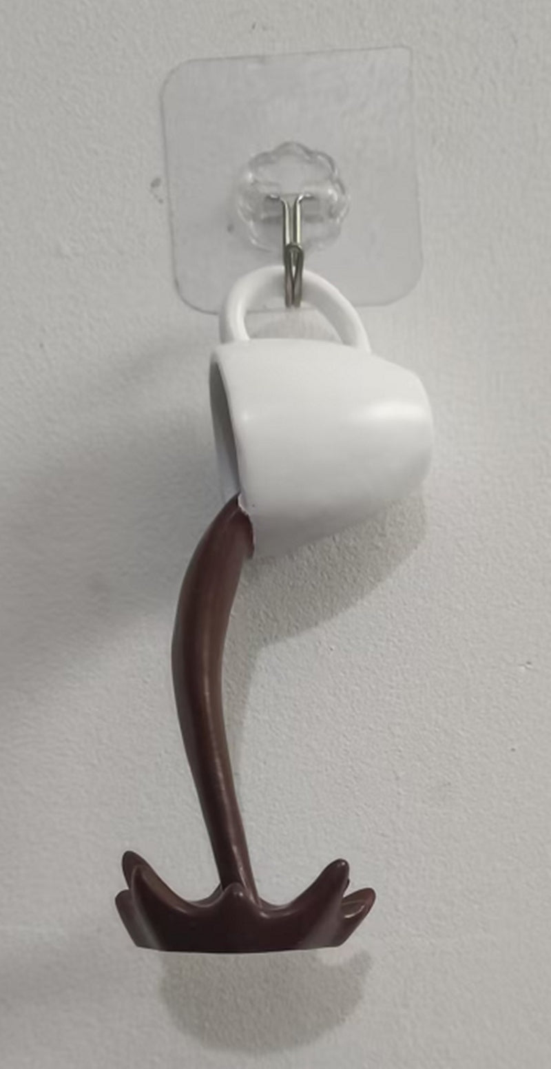 Floating Coffee Cup Mug Sculpture Kitchen Decor Pouring Spilling Decoration PearlNestDecor.com