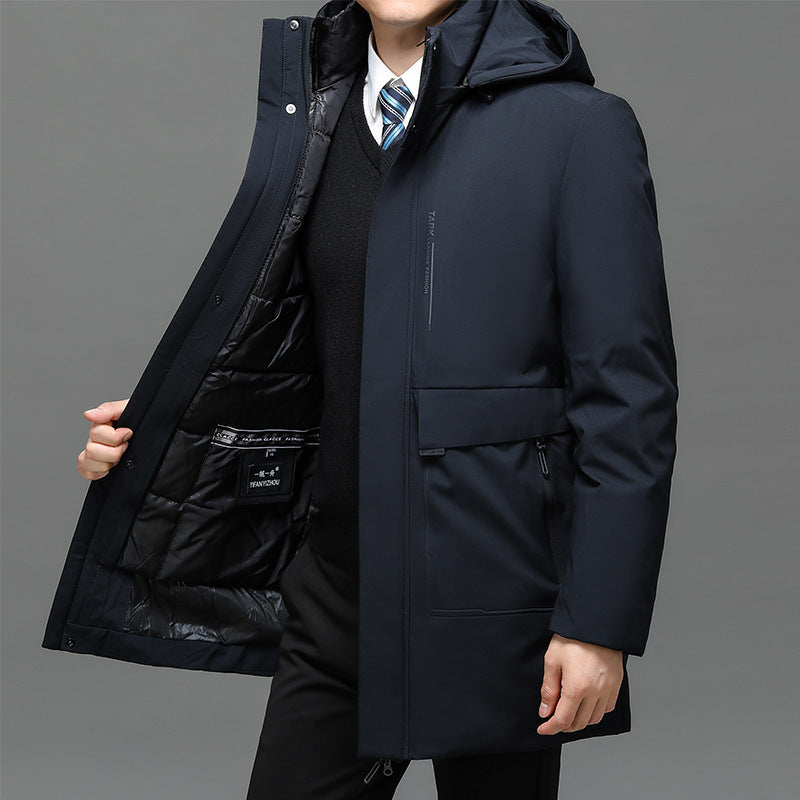 Men's Thickened Detachable Liner Thermal Cotton Padded Jacket LadyShow.Store