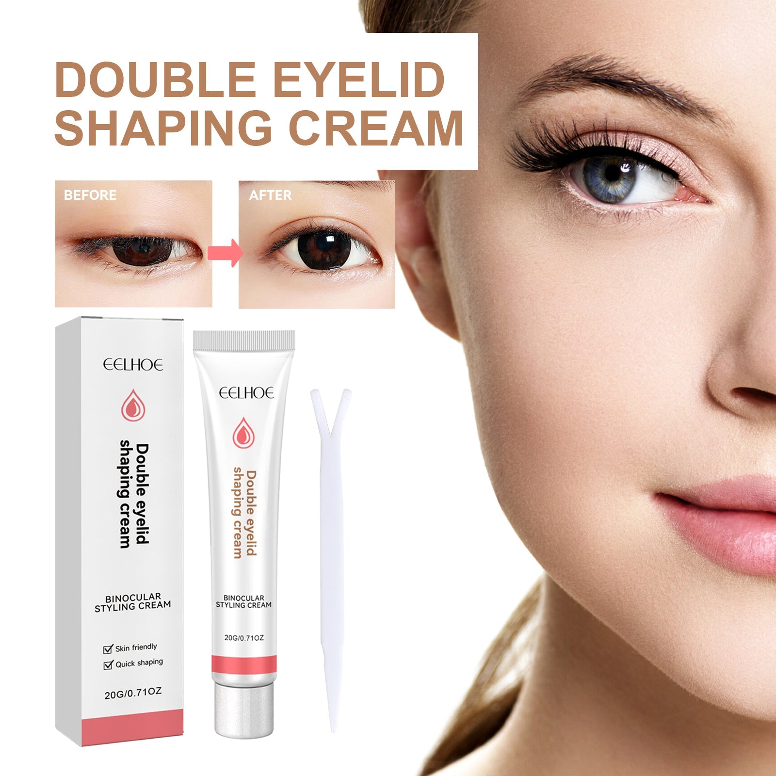 Double Eyelid Shaping Cream 20g Tri Light Beauty
