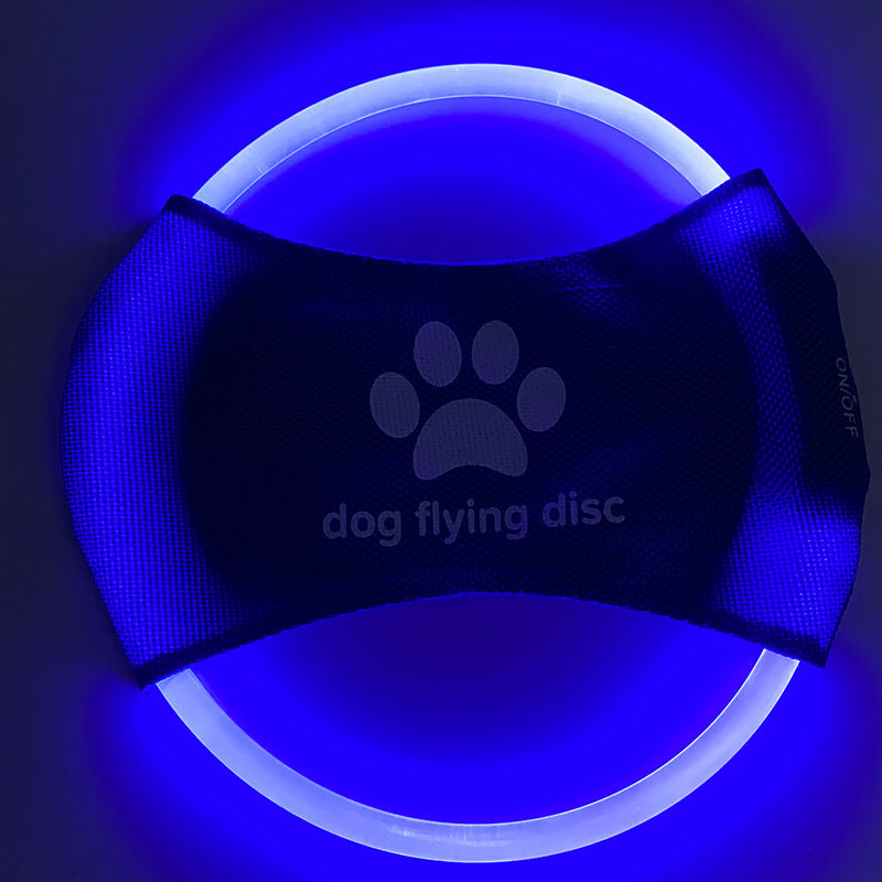 LED Dog Flying Disc Pets Fashion