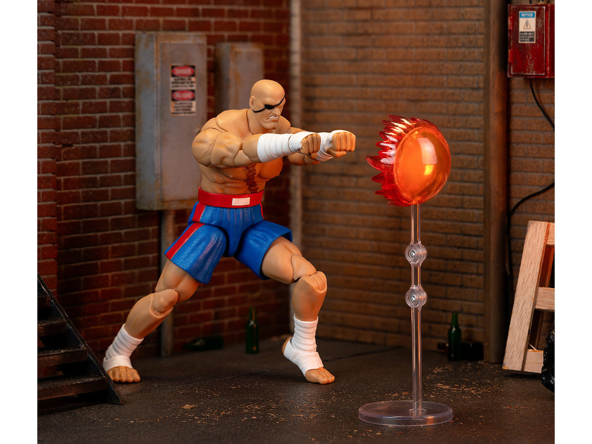 Sagat 7.5" Moveable Figure with Accessories and Alternate Head and Hands "Ultra Street Fighter II: The Final Challengers" (2017) Video Game Model by Jada LuxuryLifeWay Online Store