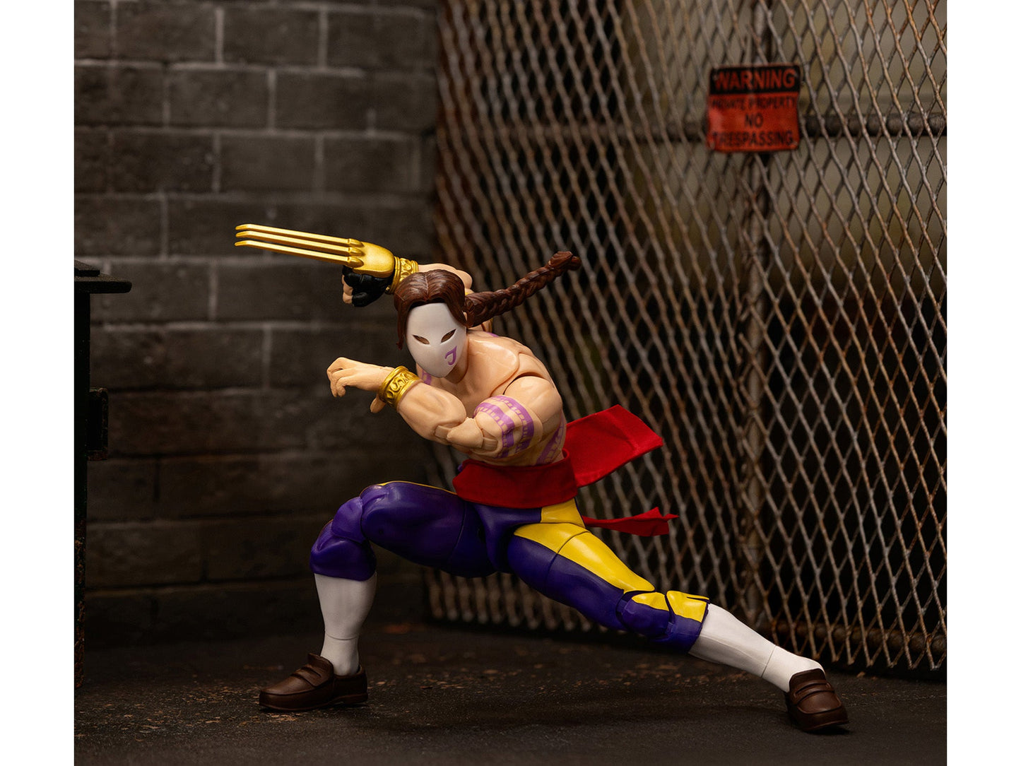 Vega 6" Moveable Figure with Alternate Head and Limbs "Ultra Street Fighter II: The Final Challengers" (2017) Video Game Model by Jada
