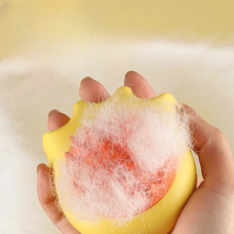 Pet Bath Brush Massage Brush Massage Comb Cat And Dog Bath Brush Pet Cleaning Supplies With Shampoo Box Pet Dog Brush Pets Fashion
