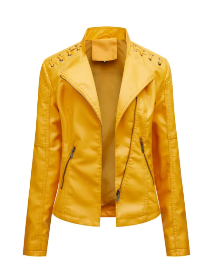 Luxe Ride Slim Leather Jacket Best YouTube Store