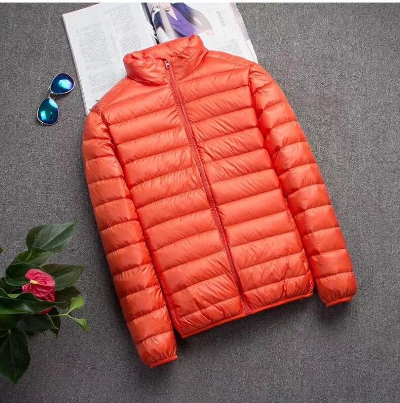 Winter Men's Lightweight Stand Collar Down Jacket