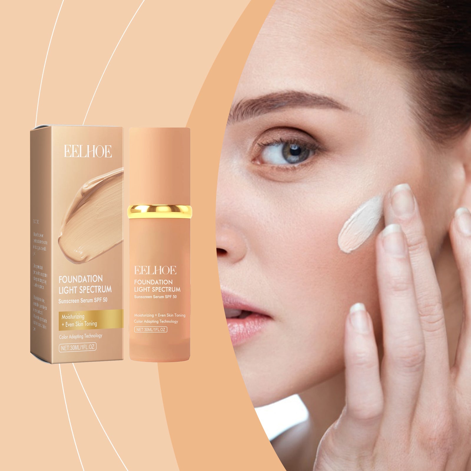 Concealing Color-Changing Foundation 30ml Tri Light Beauty