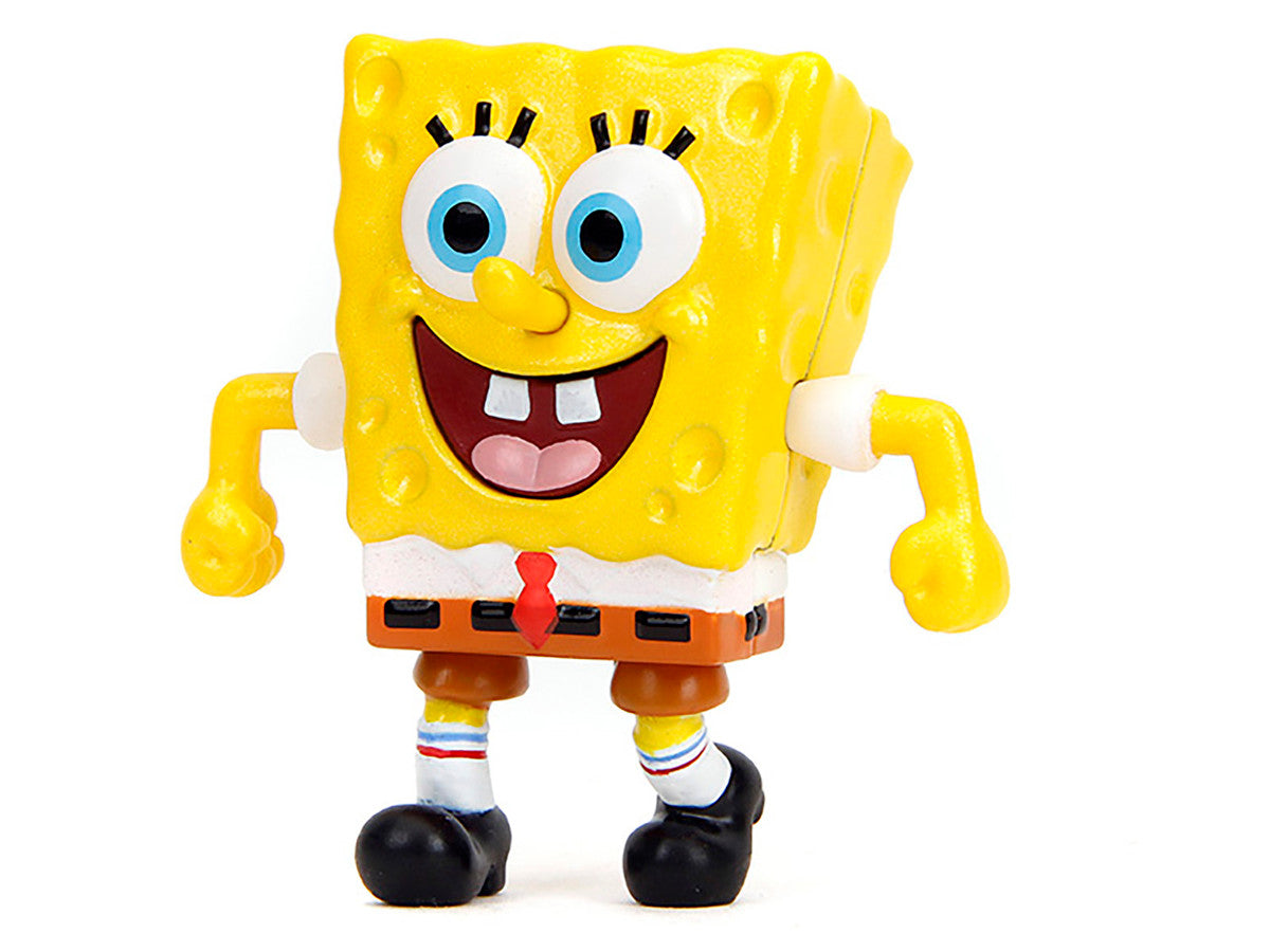Set of 4 Diecast Figures "SpongeBob SquarePants" (1999-Current) TV Series "Metalfigs" Series Diecast Models by Jada LuxuryLifeWay Online Store