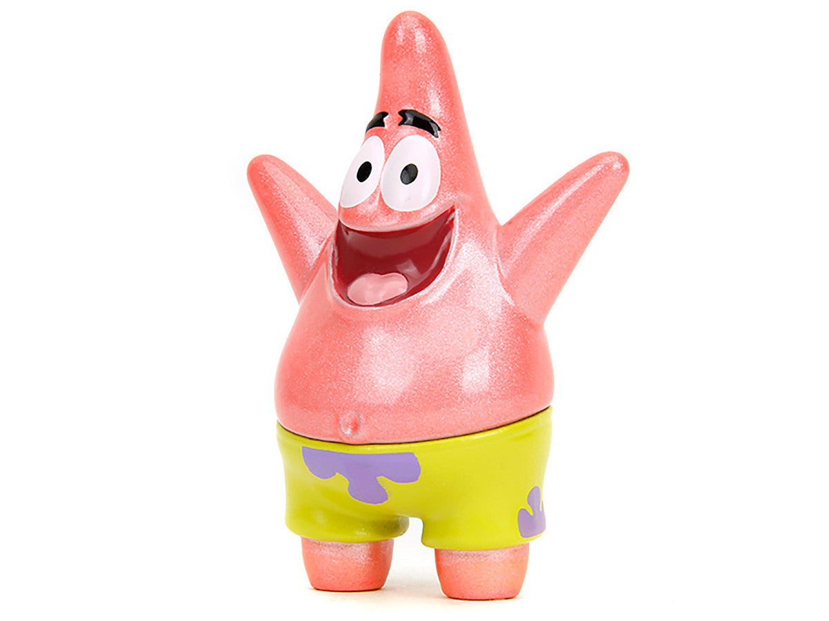 Set of 4 Diecast Figures "SpongeBob SquarePants" (1999-Current) TV Series "Metalfigs" Series Diecast Models by Jada LuxuryLifeWay Online Store
