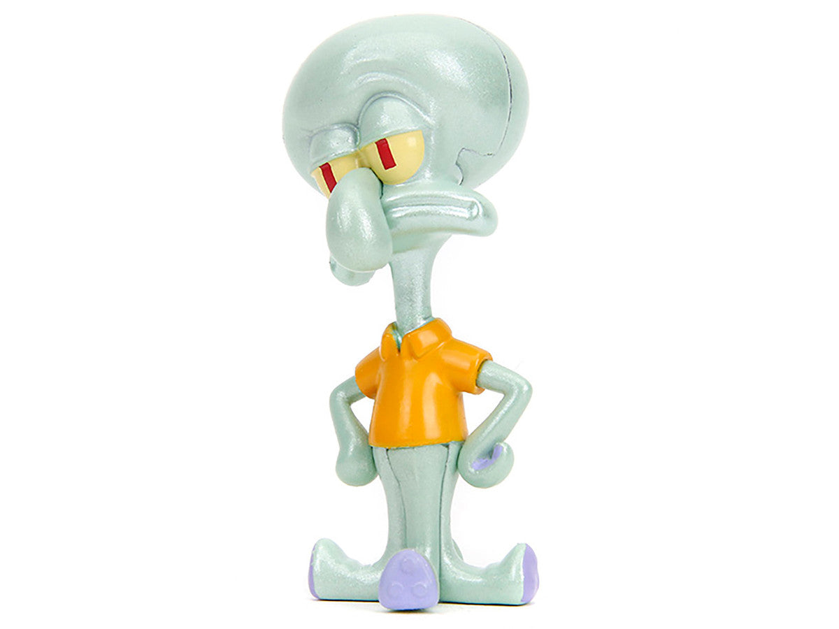 Set of 4 Diecast Figures "SpongeBob SquarePants" (1999-Current) TV Series "Metalfigs" Series Diecast Models by Jada LuxuryLifeWay Online Store