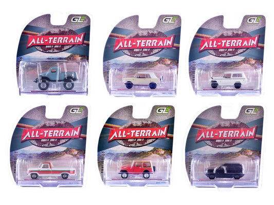 "All Terrain" Series 17 Set of 6 pieces 1/64 Diecast Model Cars by Greenlight LuxuryLifeWay Online Store