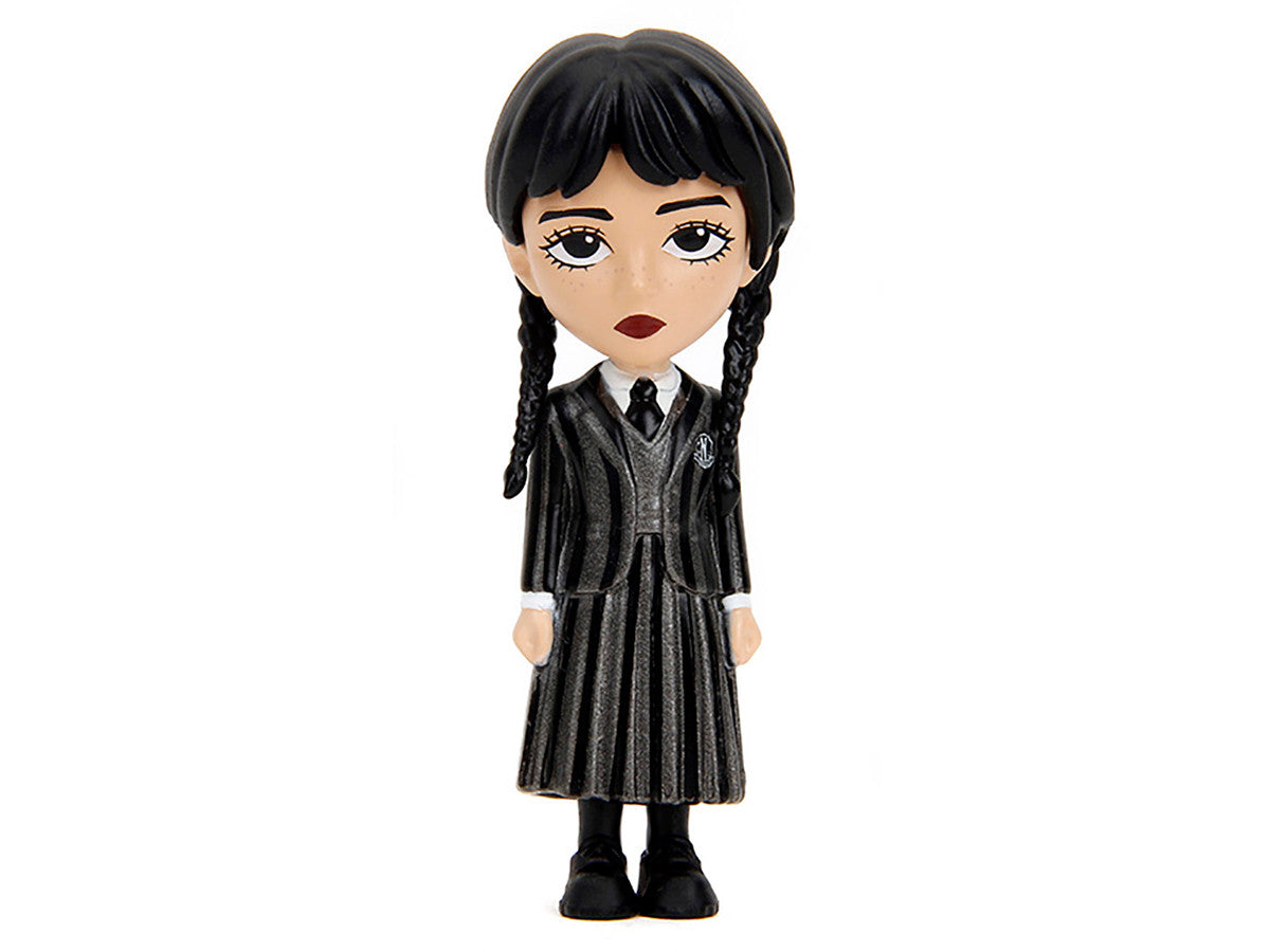 Set of 4 Diecast Figures "Wednesday" (2022-Current) TV Series "Metalfigs" Series Diecast Models by Jada LuxuryLifeWay Online Store