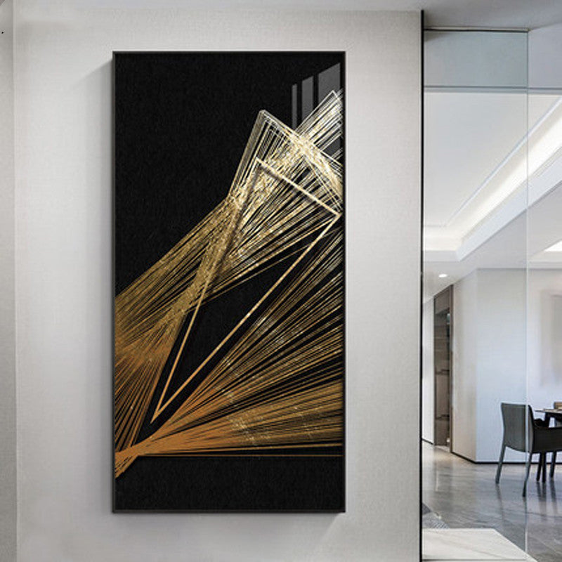 Modern Abstract Geometric Wall Art Canvas Home Decor Painting PearlNestDecor.com