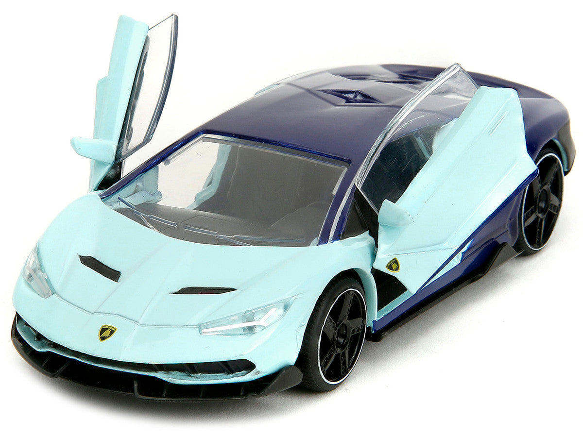 Lamborghini Centenario Light Blue and Purple "Pink Slips" Series 1/32 Diecast Model Car by Jada LuxuryLifeWay Online Store
