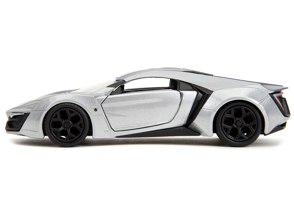 Lykan Hypersport Silver Metallic and Purple "Pink Slips" Series 1/32 Diecast Model Car by Jada LuxuryLifeWay Online Store