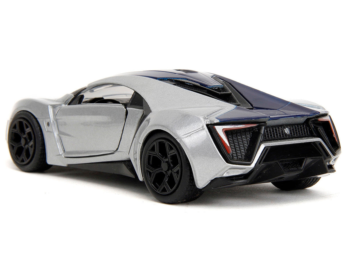 Lykan Hypersport Silver Metallic and Purple "Pink Slips" Series 1/32 Diecast Model Car by Jada LuxuryLifeWay Online Store