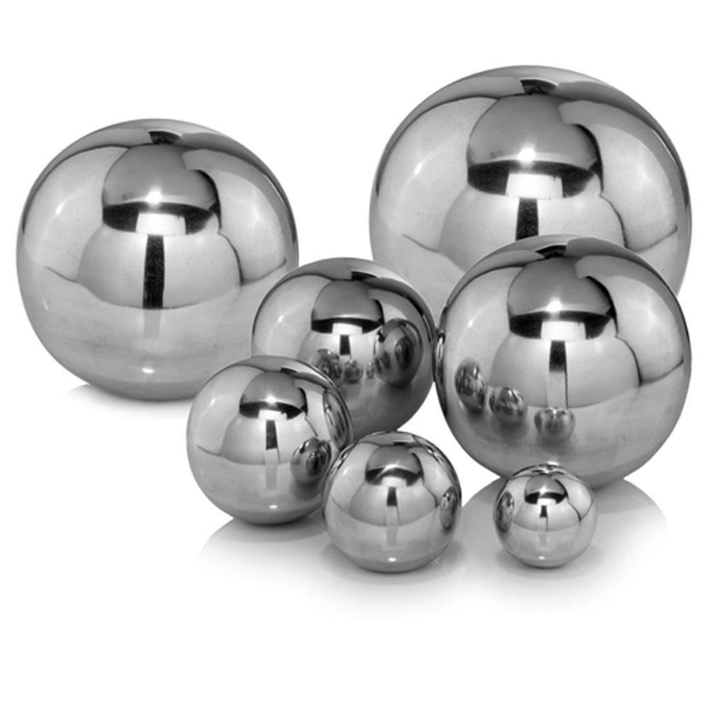 5" X 5" X 5" Buffed Polished Sphere LuxuryLifeWay Online Store