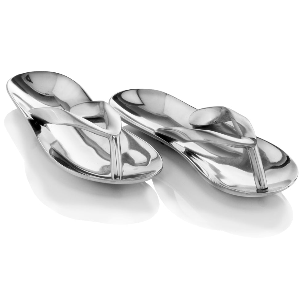 4" Silver Buffed Aluminum Tabletop Sculpture LuxuryLifeWay Online Store