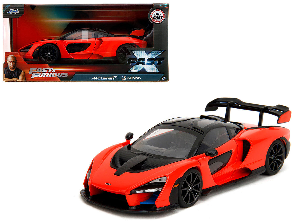 McLaren Senna Red and Black "Fast X" (2023) Movie "Fast & Furious" Series 1/24 Diecast Model Car by Jada LuxuryLifeWay Online Store