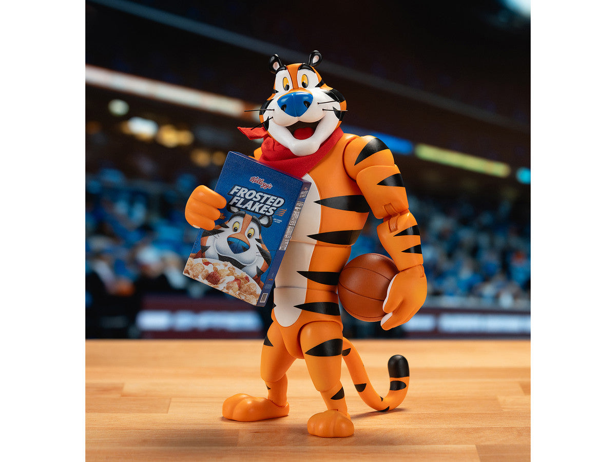 Tony the Tiger 6.75" Moveable Figure with Alternate Hands and Accessories "Kellogg's Frosted Flakes" Model by Jada LuxuryLifeWay Online Store