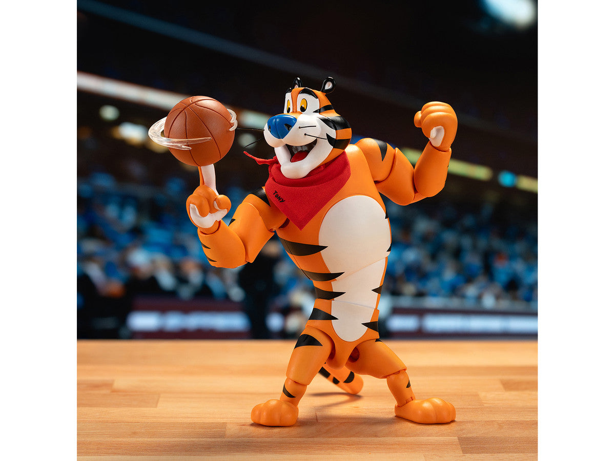 Tony the Tiger 6.75" Moveable Figure with Alternate Hands and Accessories "Kellogg's Frosted Flakes" Model by Jada LuxuryLifeWay Online Store