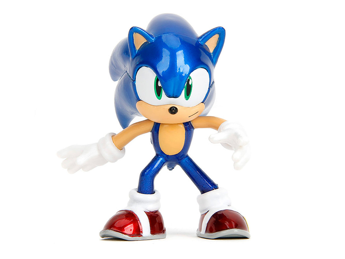 Set of 4 Diecast Figures "Sonic the Hedgehog" Video Game "Metalfigs" Series Diecast Models by Jada LuxuryLifeWay Online Store