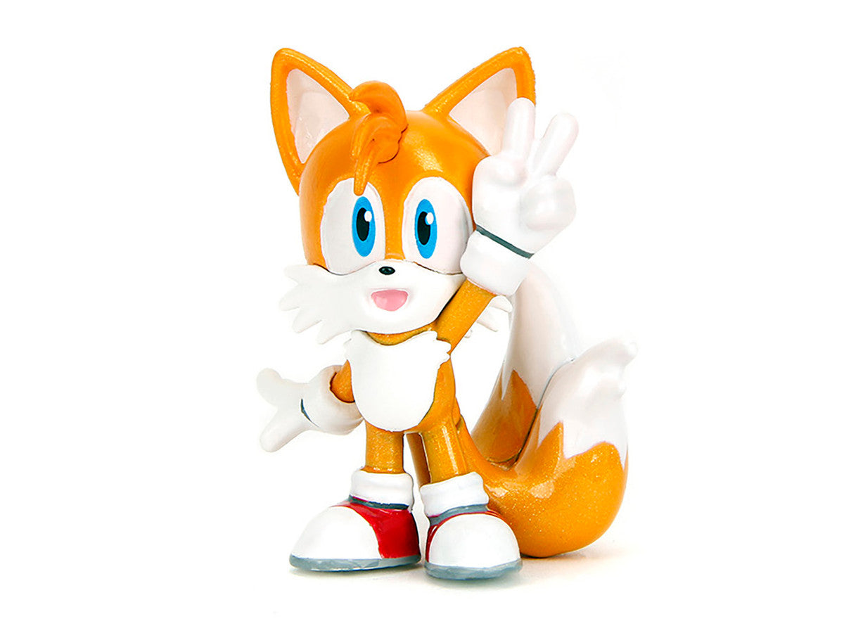 Set of 4 Diecast Figures "Sonic the Hedgehog" Video Game "Metalfigs" Series Diecast Models by Jada LuxuryLifeWay Online Store