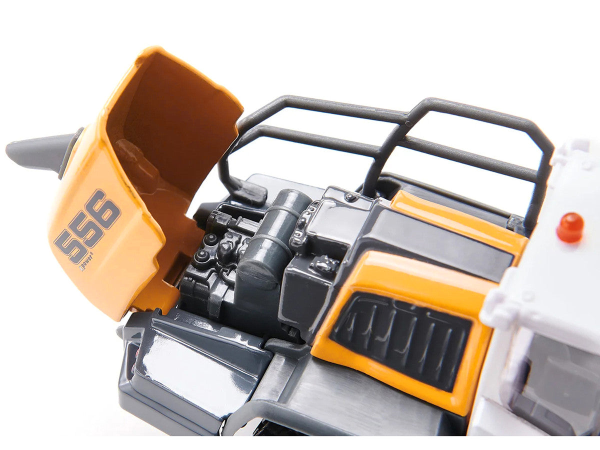 Liebherr L556 Wheel Loader Yellow with White Cabin 1/50 Diecast Model by Siku LuxuryLifeWay Online Store