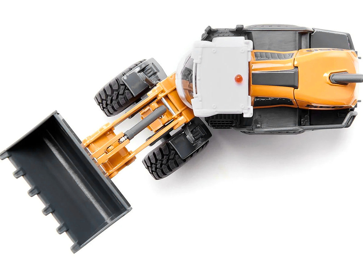 Liebherr L556 Wheel Loader Yellow with White Cabin 1/50 Diecast Model by Siku LuxuryLifeWay Online Store
