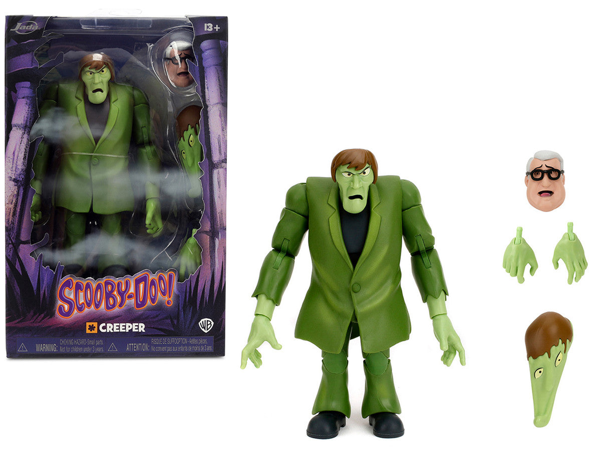 Creeper 6" Moveable Figure with Accessories and Alternate Head and Hands "Scooby-Doo!" Franchise Model by Jada LuxuryLifeWay Online Store