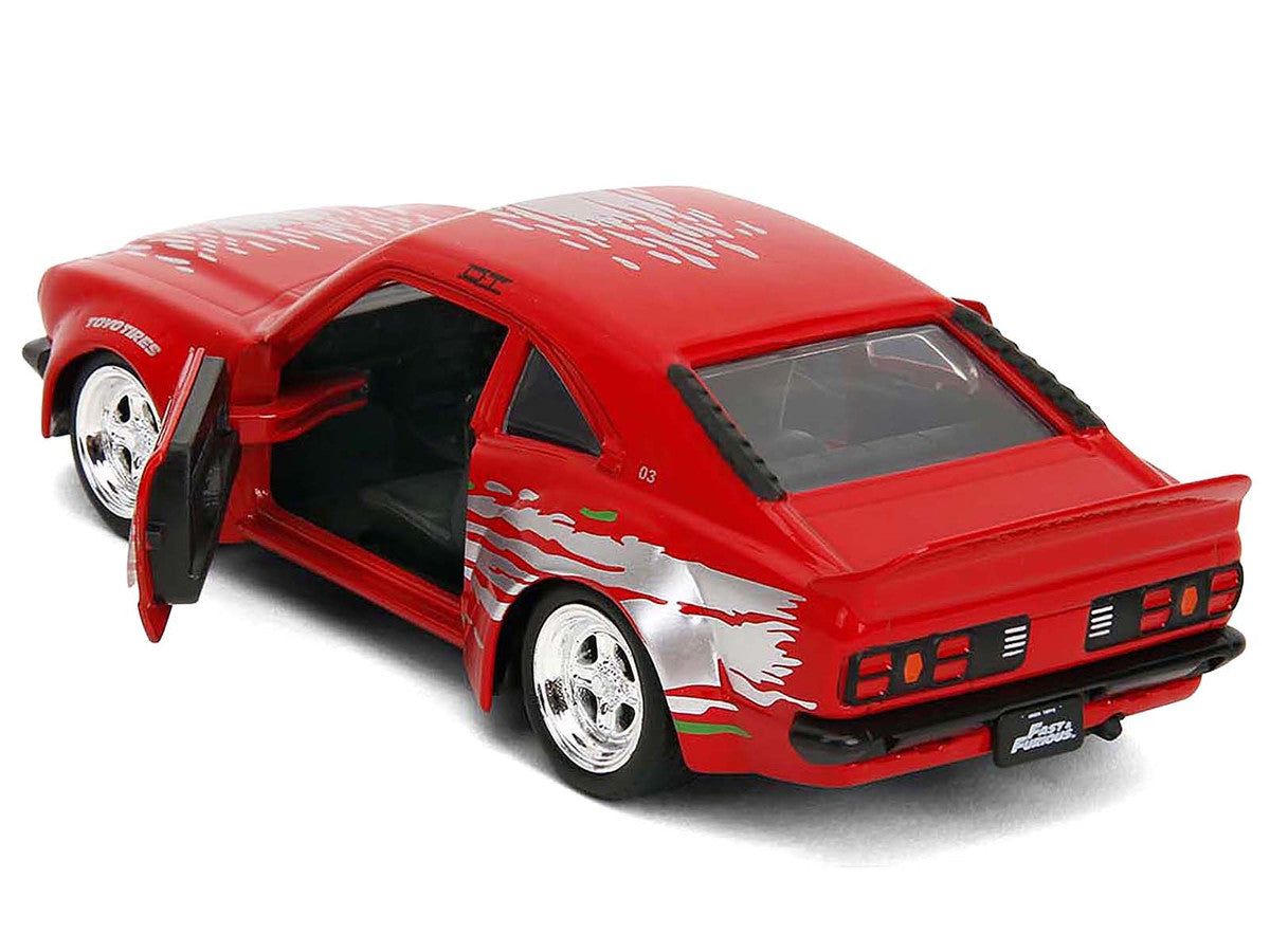 1974 Mazda RX-3 Red with Graphics "Fast & Furious" Series 1/32 Diecast Model Car by Jada LuxuryLifeWay Online Store