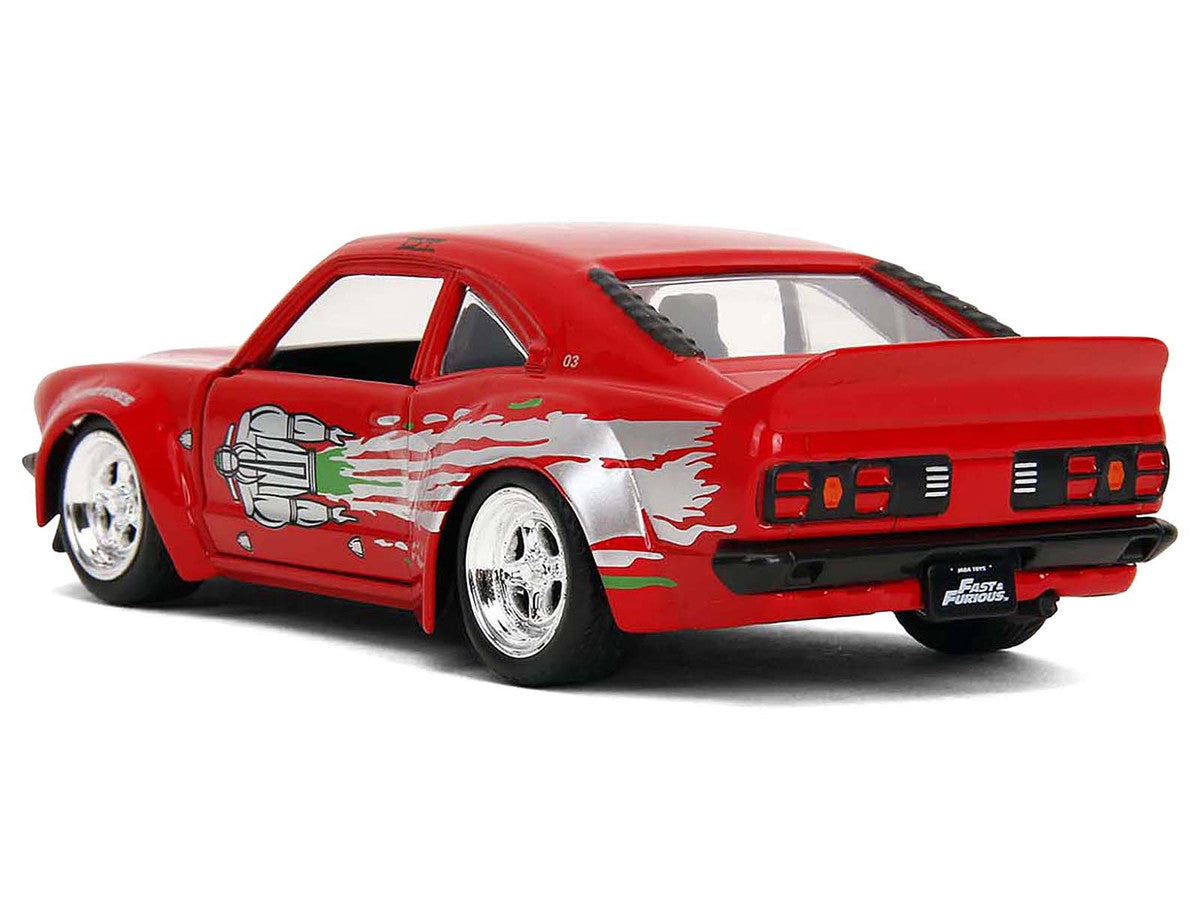 1974 Mazda RX-3 Red with Graphics "Fast & Furious" Series 1/32 Diecast Model Car by Jada LuxuryLifeWay Online Store