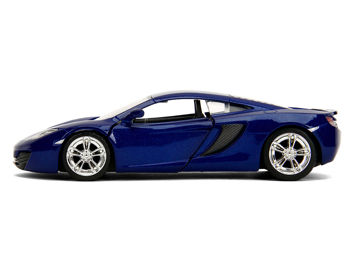 McLaren MP4.12C Blue Metallic "Furious 7" (2015) Movie "Fast & Furious" Series 1/32 Diecast Model Car by Jada LuxuryLifeWay Online Store