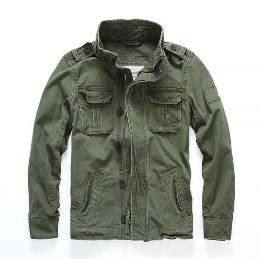 Camouflage Denim Jacket Pi-Mart
