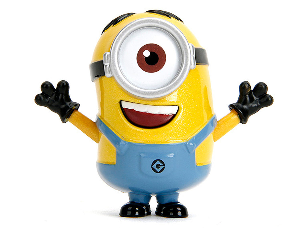 Set of 4 Diecast Figures "Minions" (2015) Movie "Metalfigs" Series Diecast Models by Jada LuxuryLifeWay Online Store