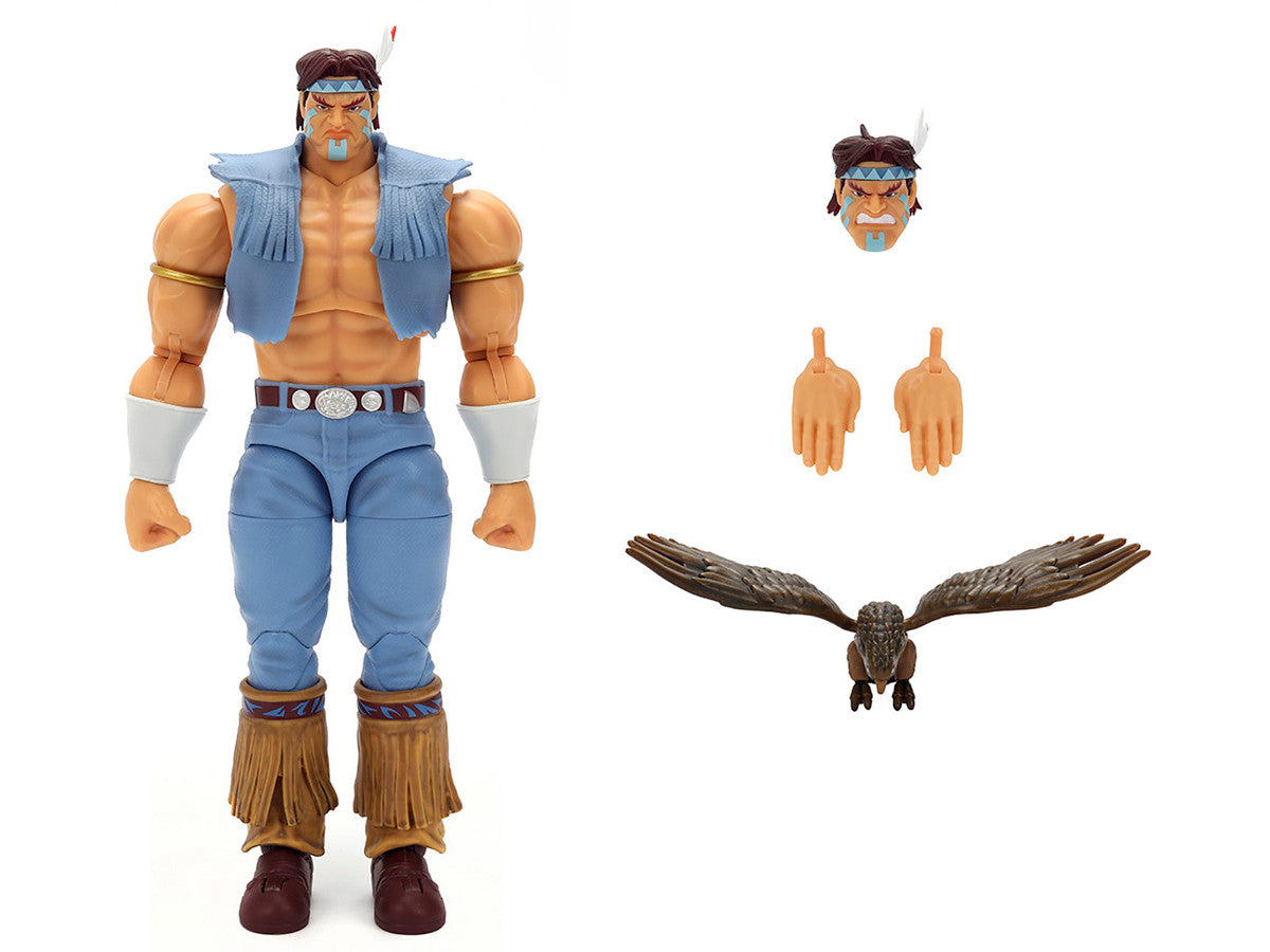 T. Hawk 7.5" Moveable Figure with Accessories and Alternate Head and Hands "Ultra Street Fighter II: The Final Challengers" (2017) Video Game Model by Jada LuxuryLifeWay Online Store