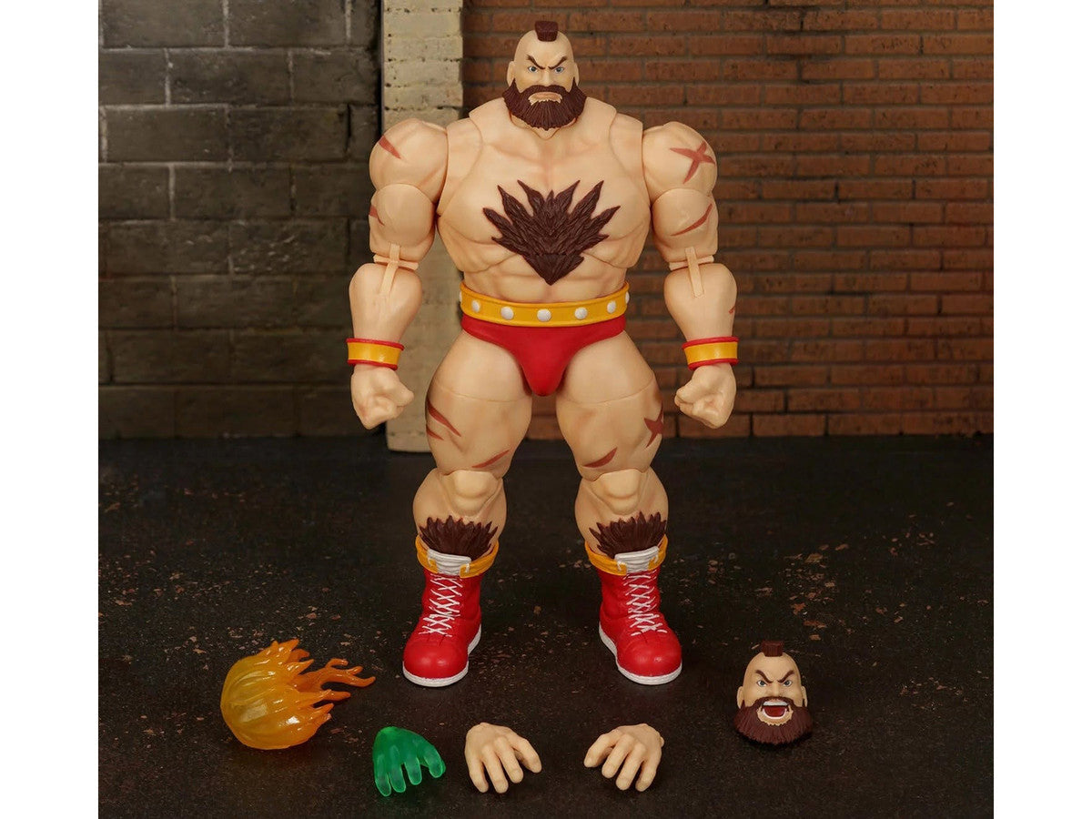 Zangief 7.5" Moveable Figure with Accessories and Alternate Head and Hands "Ultra Street Fighter II: The Final Challengers" (2017) Video Game Model by Jada LuxuryLifeWay Online Store